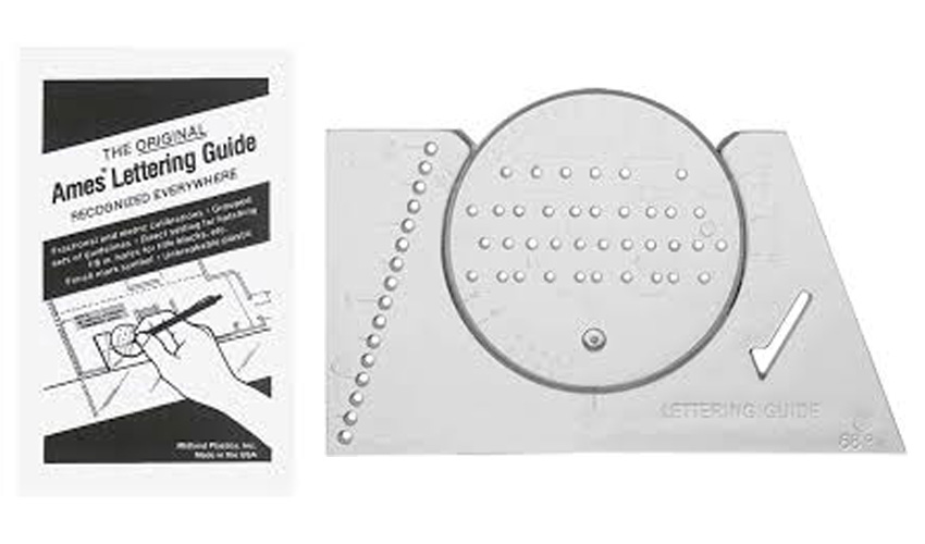 AMES LETTERING GUIDE